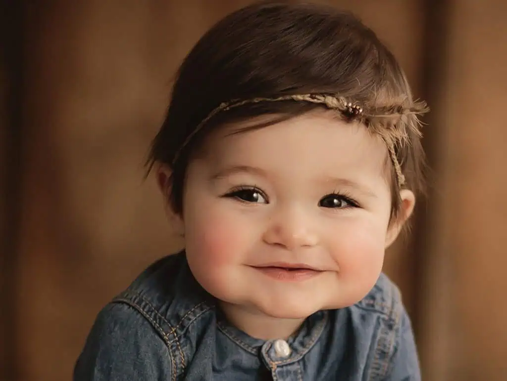 bébé sourire photographe