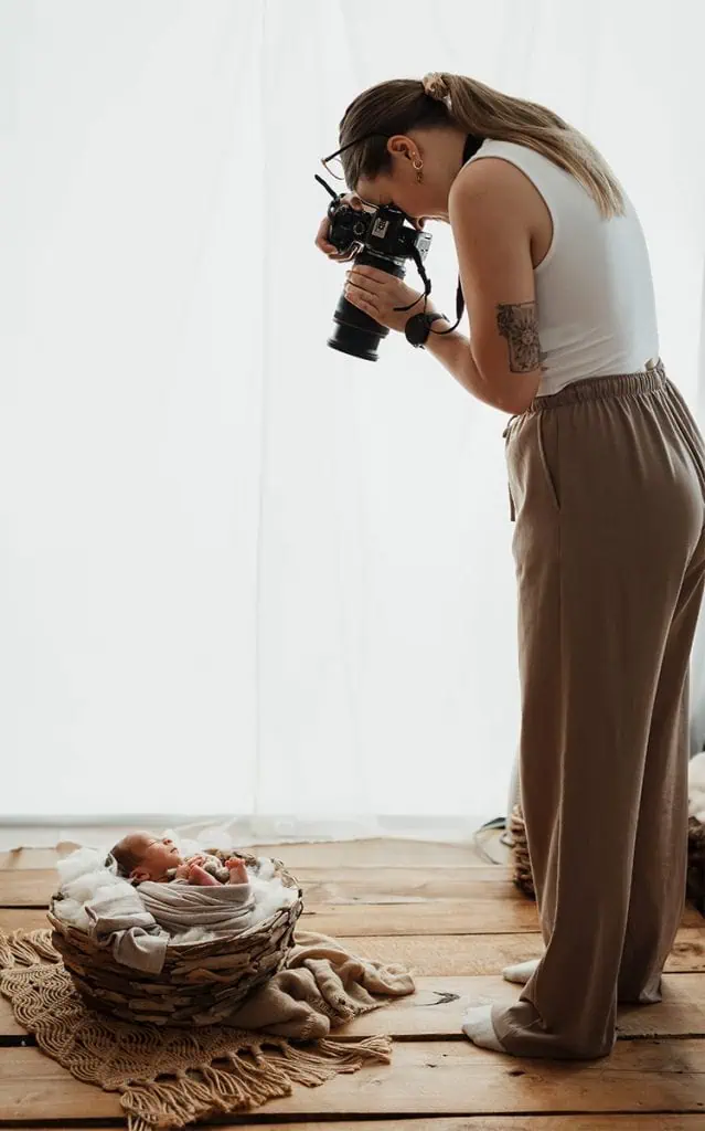 reconversion photographe de naissance